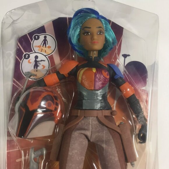 NEW Star Wars Forces of Destiny Sabine Wren 11'' Doll - Picture 7 of 10